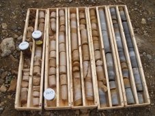 Exploratory drill cores