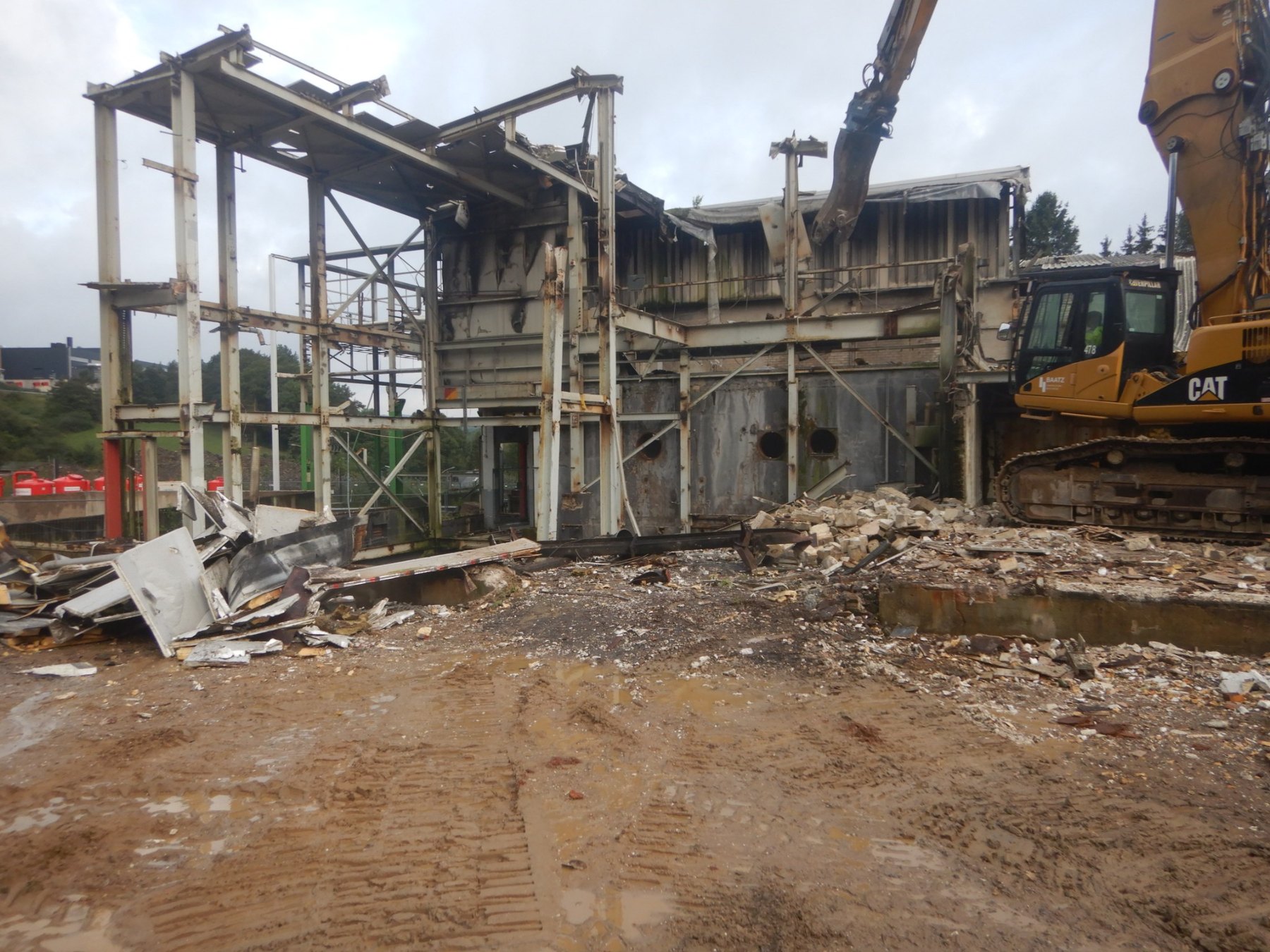 Demolition works
